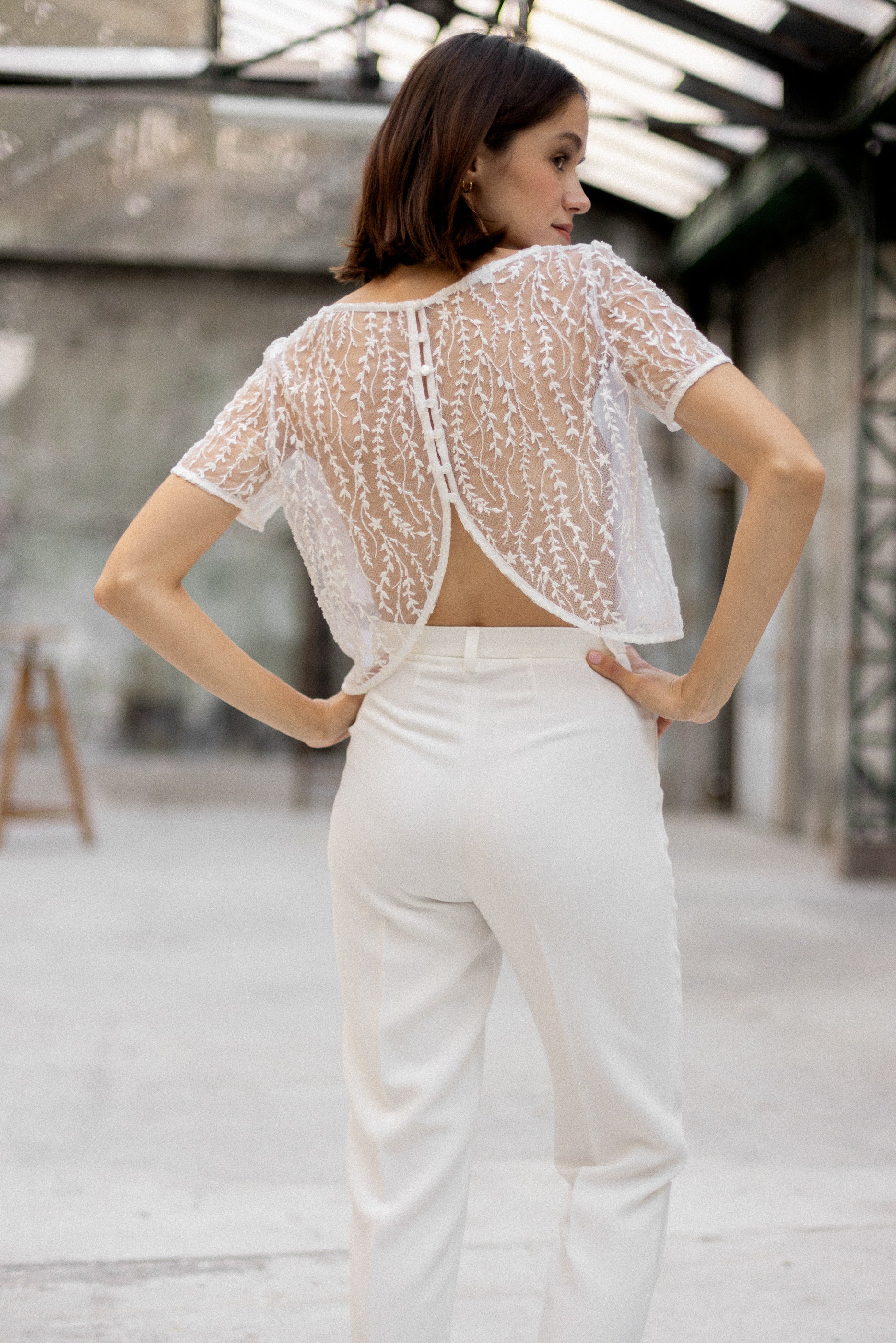 Pantalon cigarette Georgia