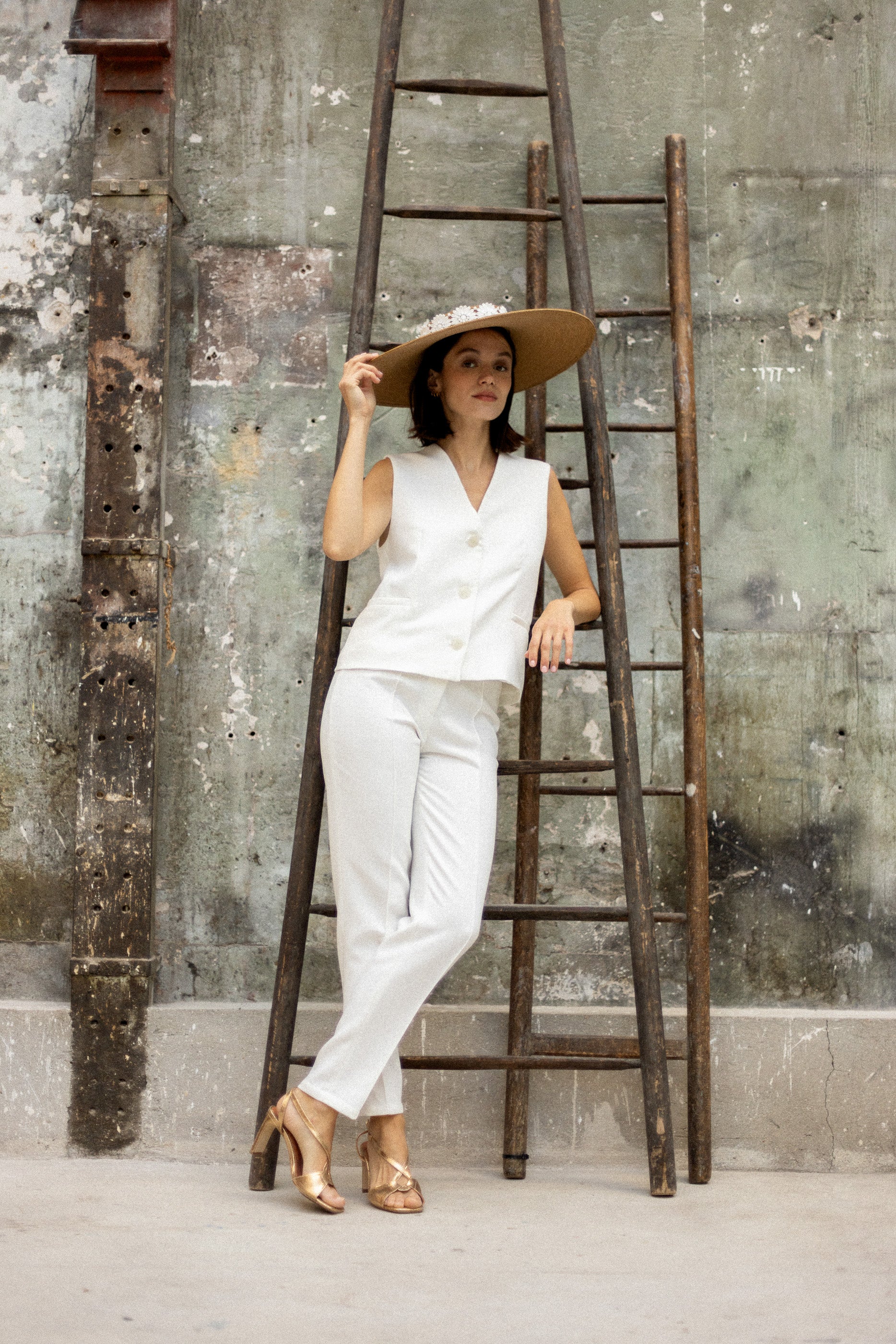 Pantalon cigarette Georgia