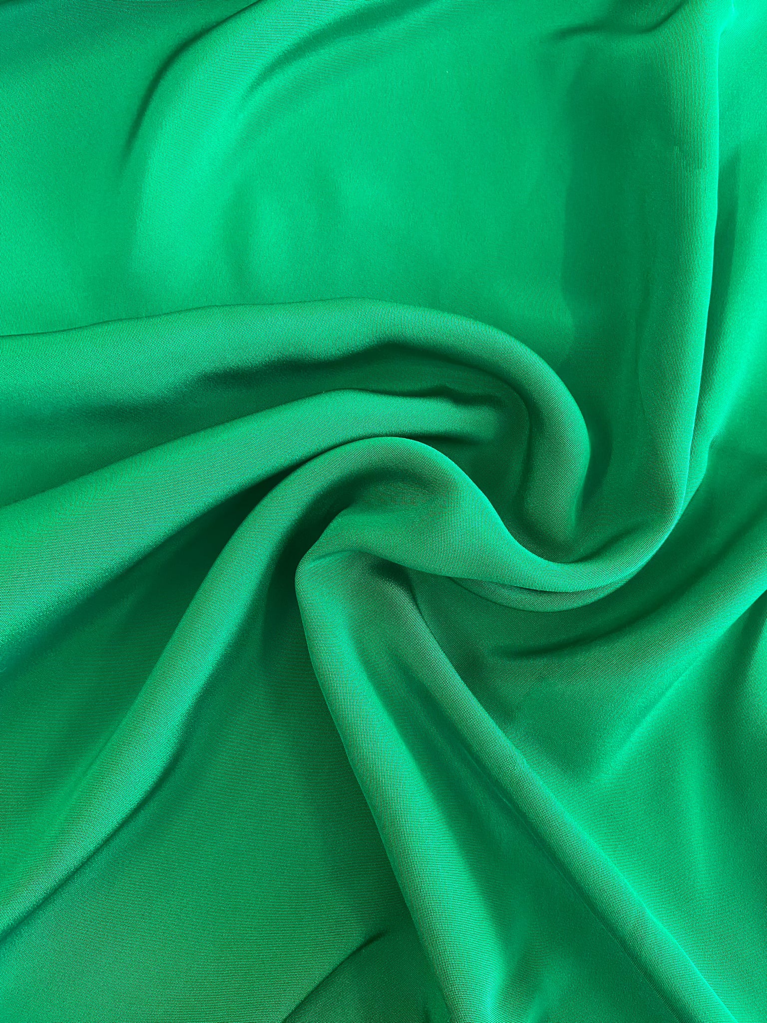 Coupon Soie vert gazon