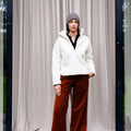 Pantalon ample Velours Toffee