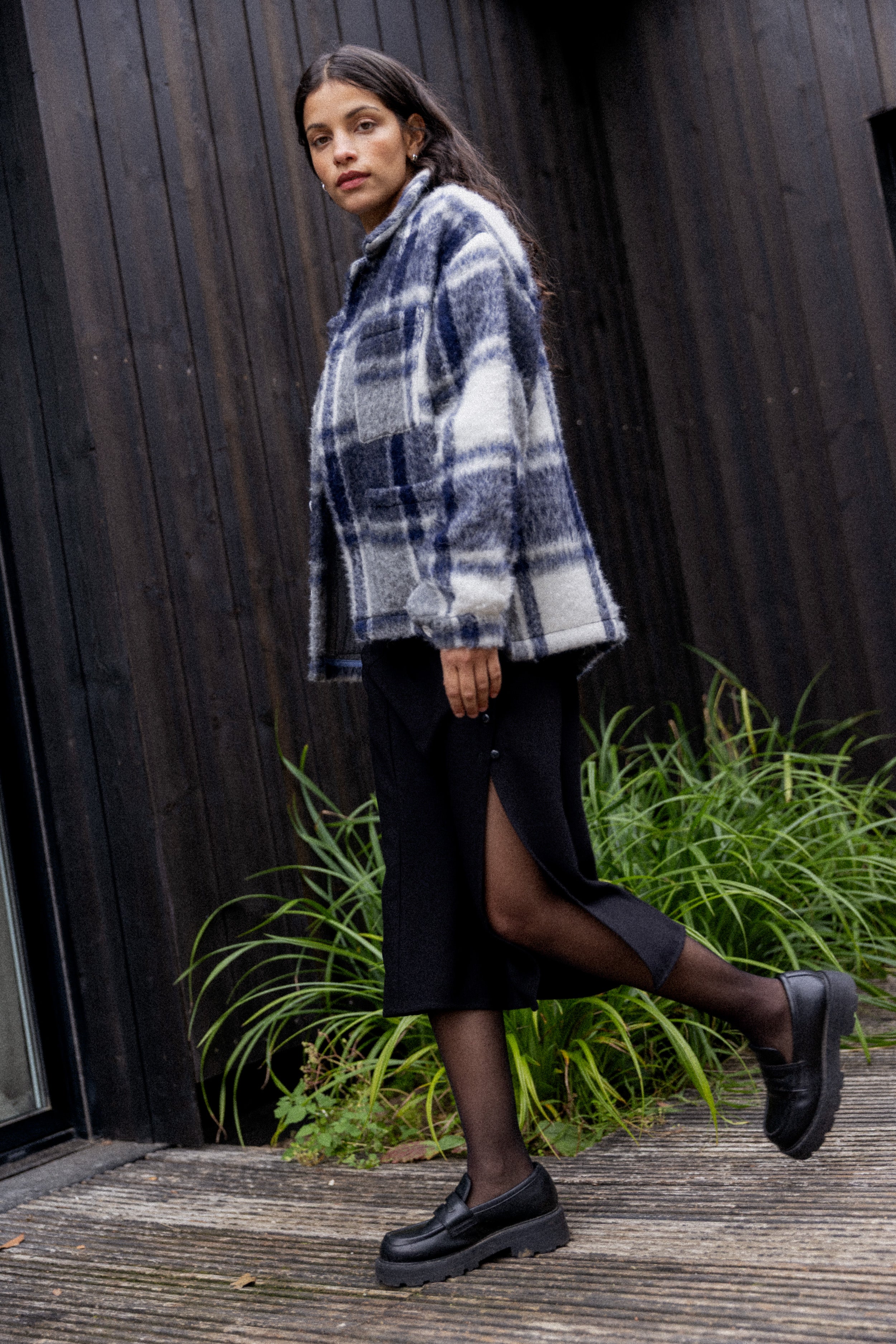 Fendue boutonnée Kim