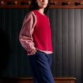 Pantalon à pinces Marine