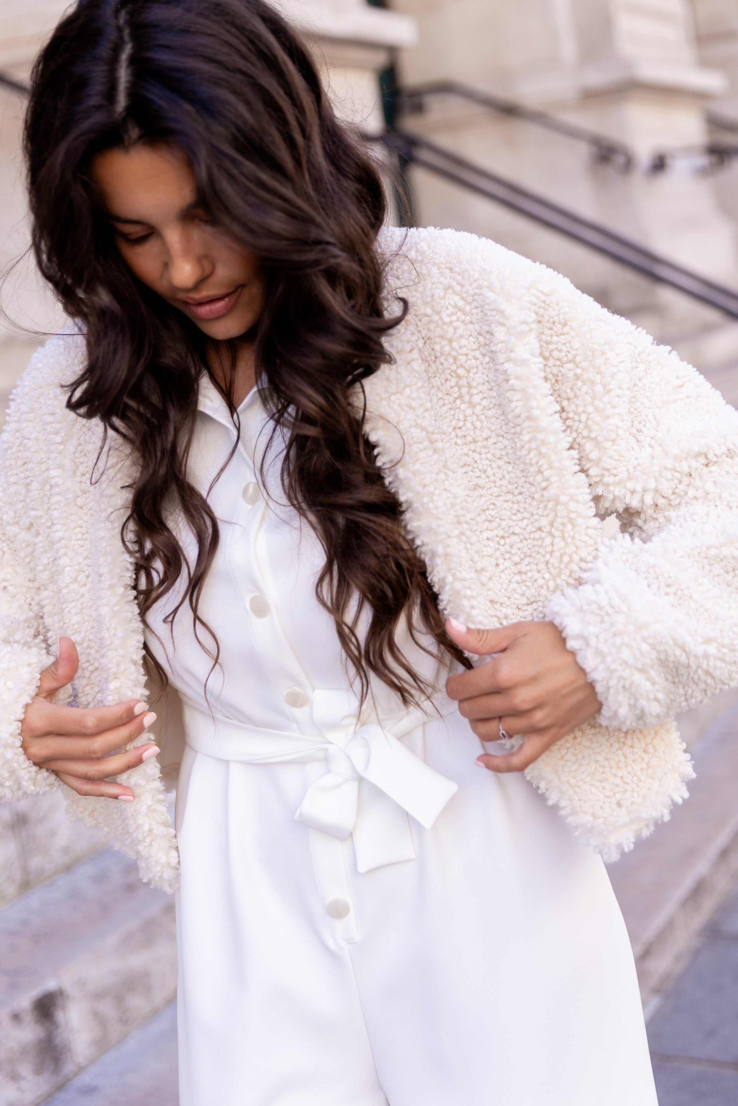 Cardigan mariée