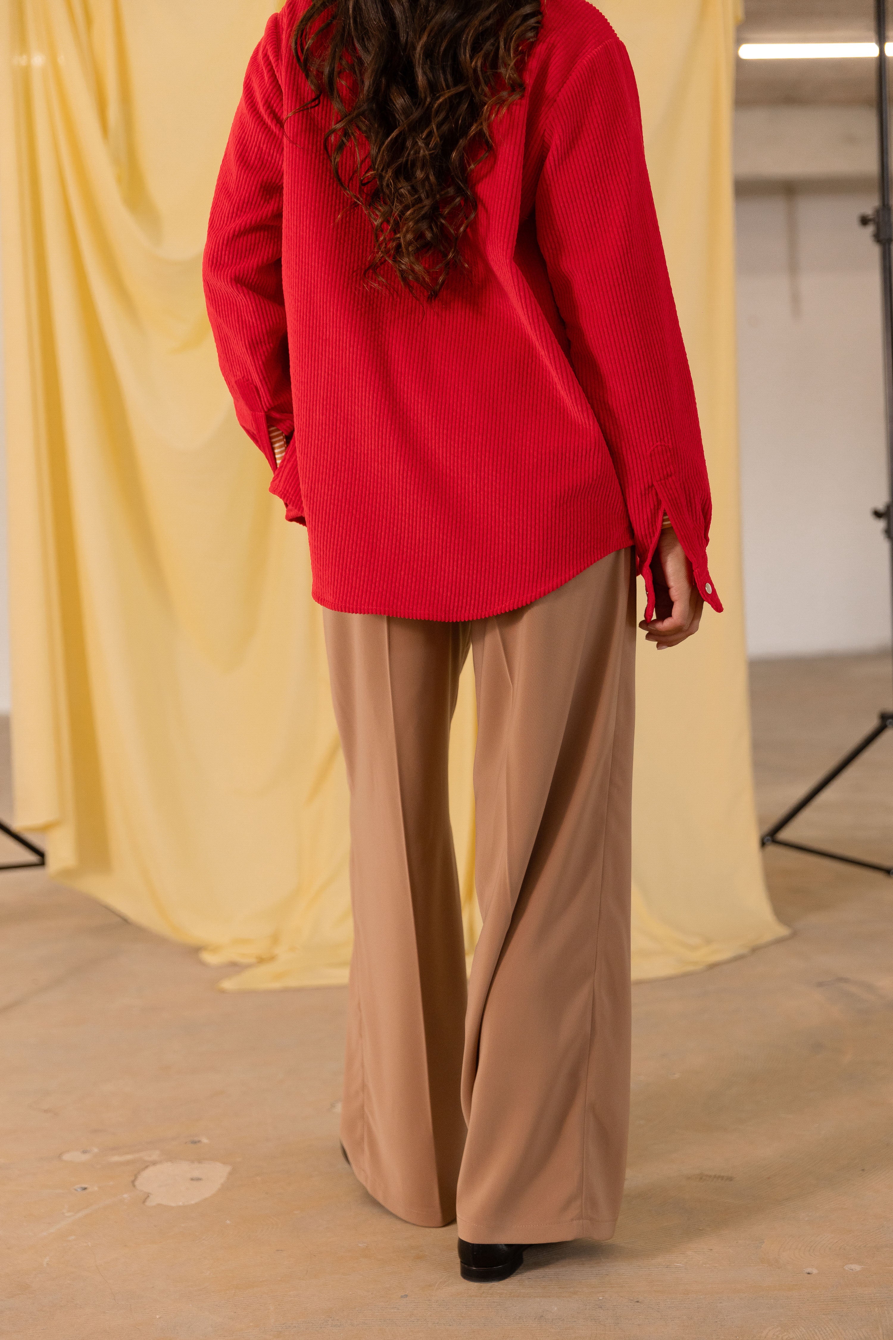 Surchemise coquelicot