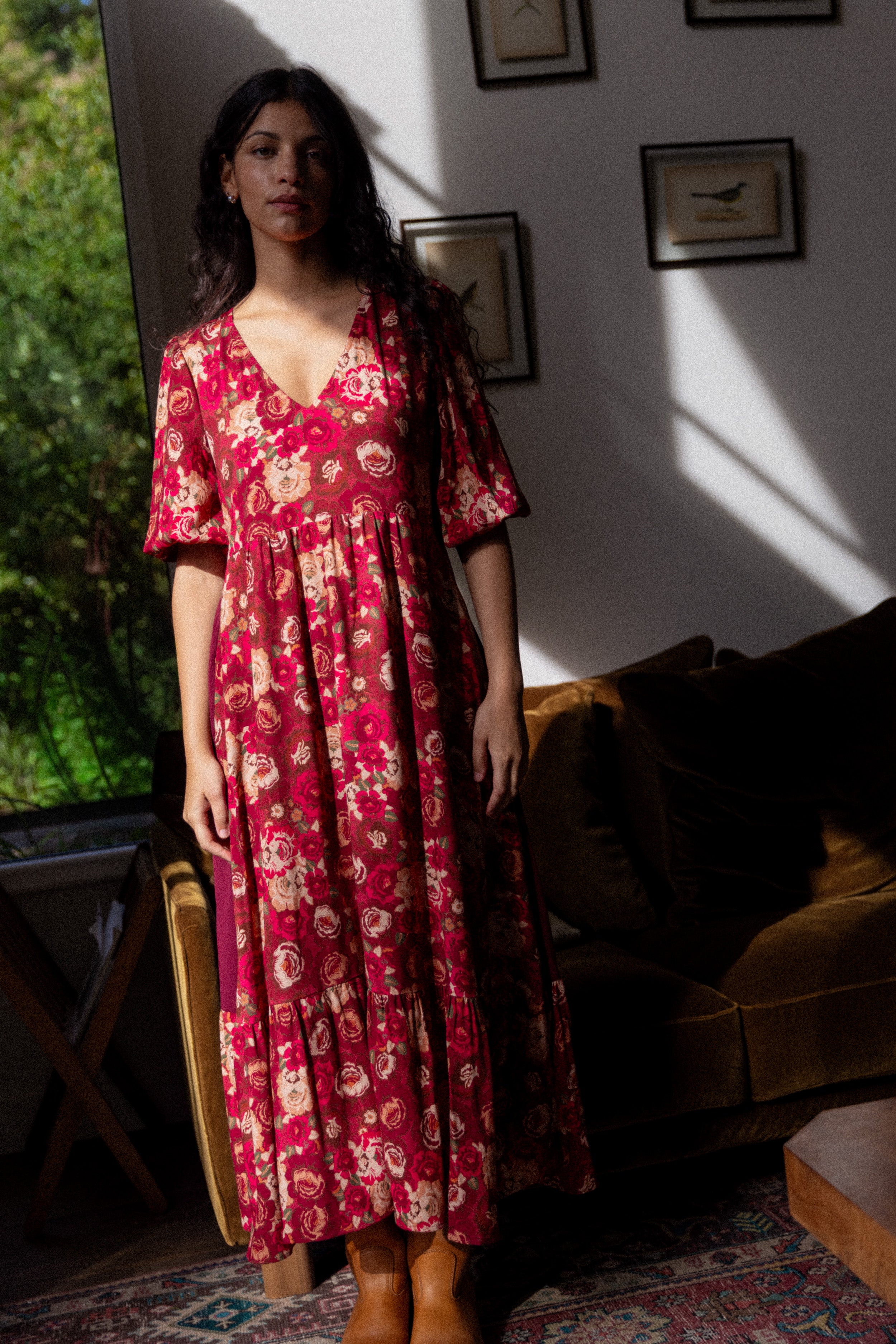 Robe maxi folk Nicoletta