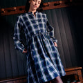 Robe col mao Islay