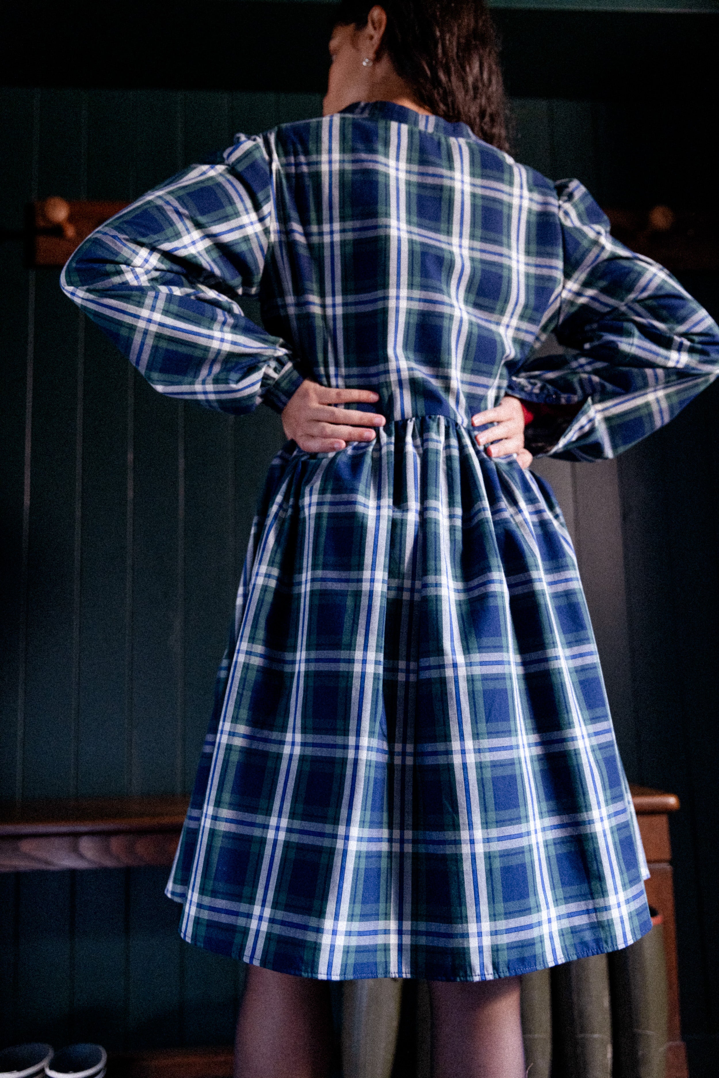 Robe col mao Islay