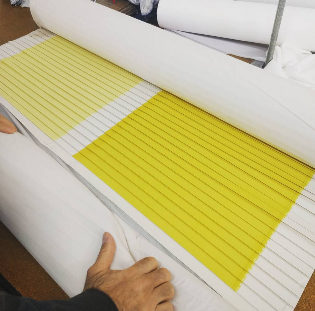 Les coulisses du plissage