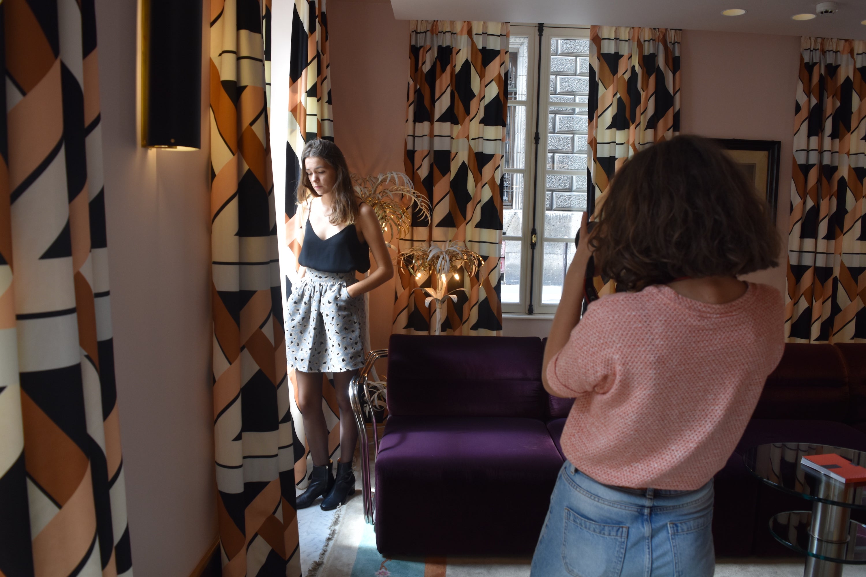 Shooting de la collection hiver 2017: L'envers du décor