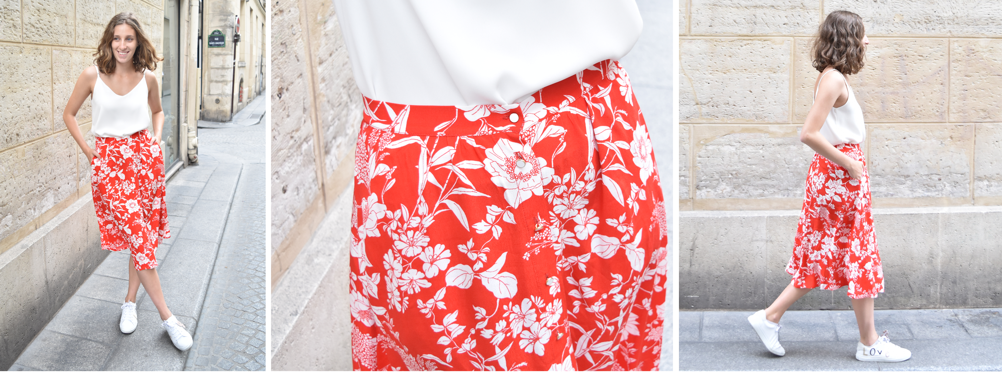 La midi boutonnée !