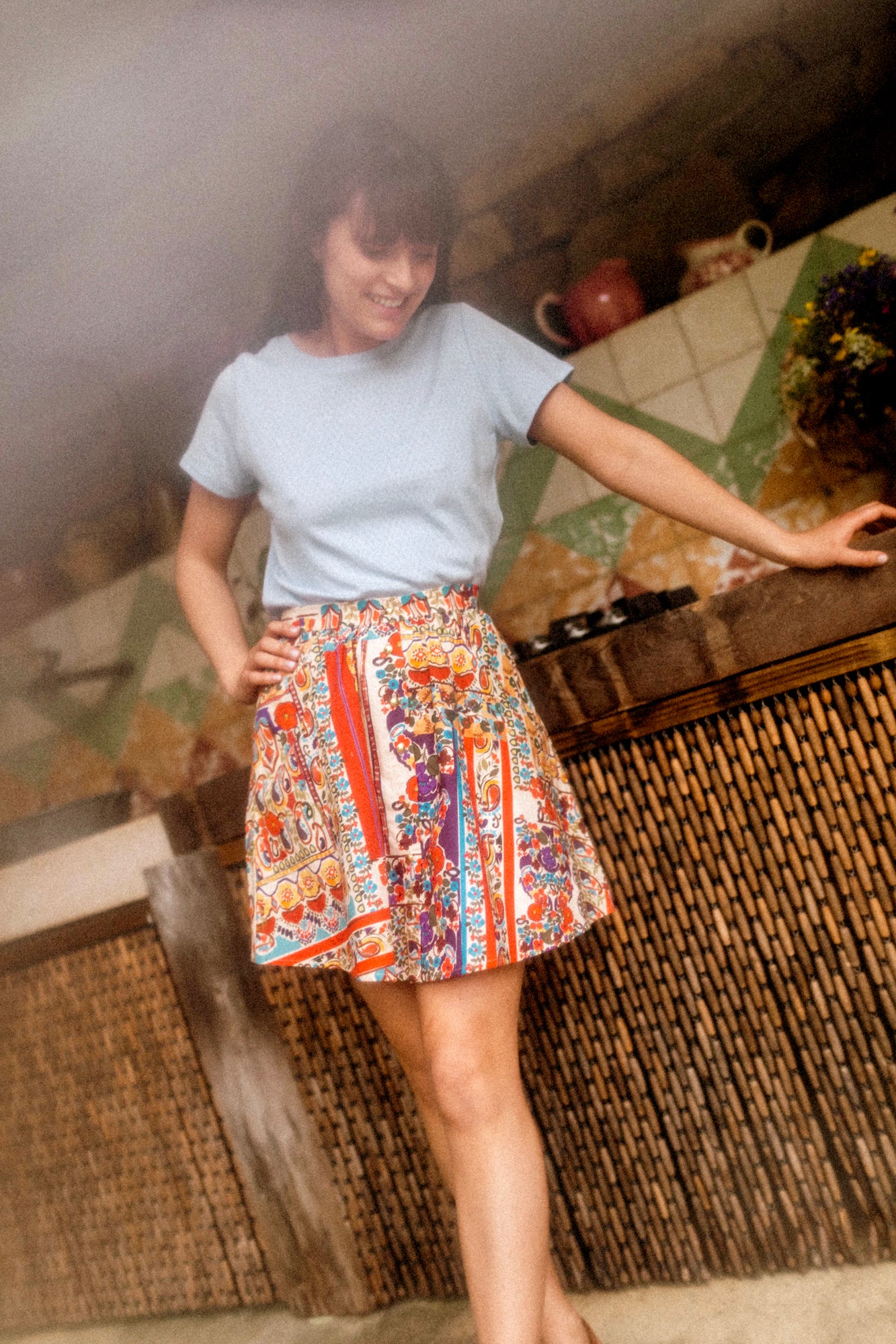 Courte boutonnée Jaipur