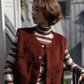 Gilet sans manches Brandy Brown