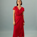 Robe portefeuille Invitée Rubis