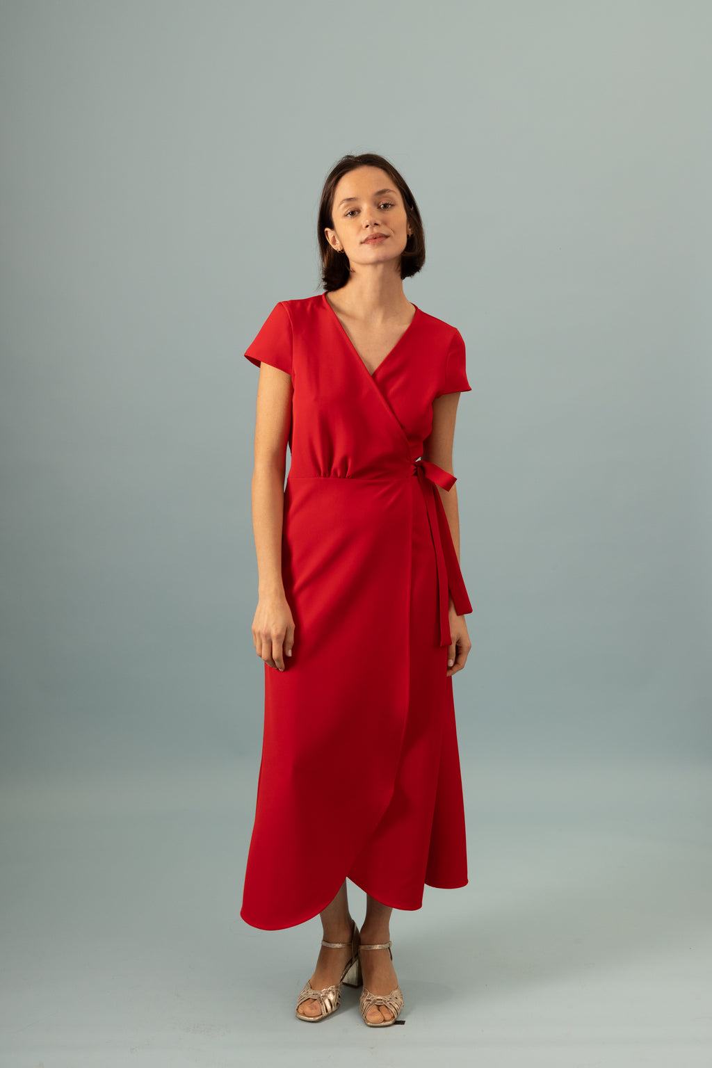Robe portefeuille Invitée Rubis