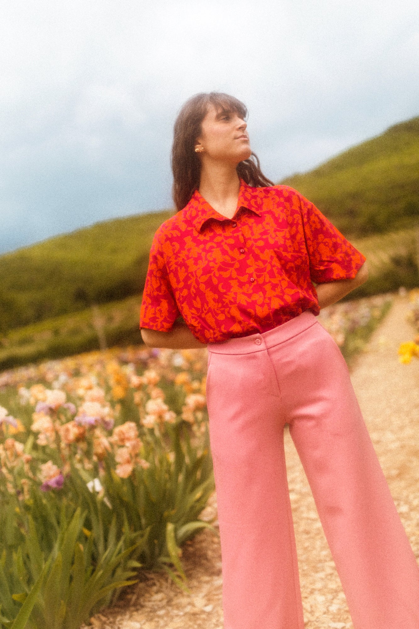 Pantalon ample Cady Rose