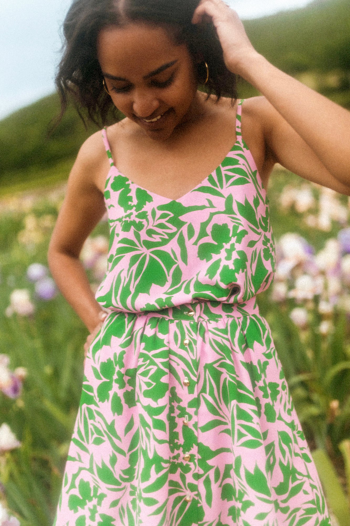 Courte boutonnée Brooke