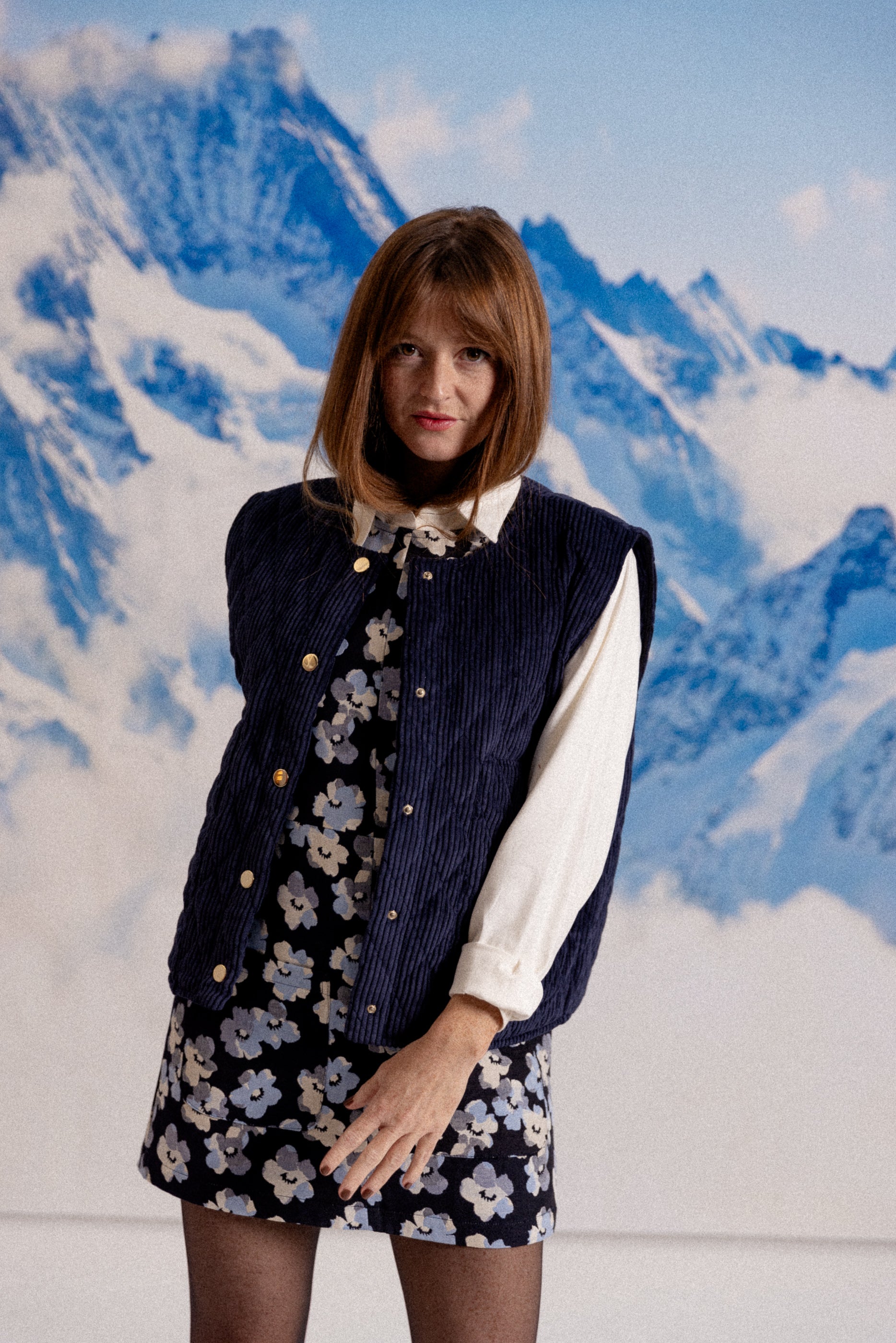 Gilet sans manches Olympia navy