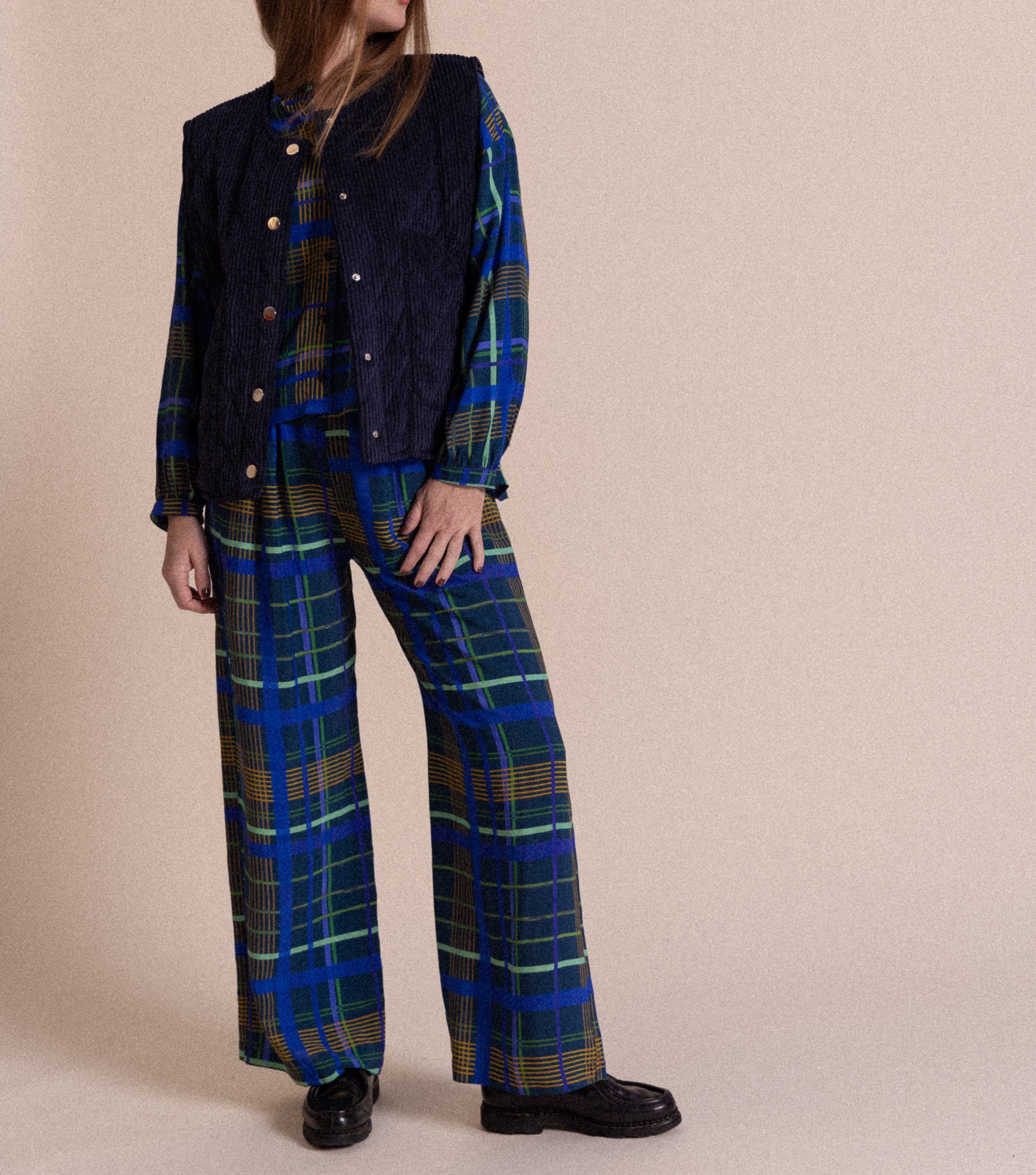 Coupon Matelassé navy