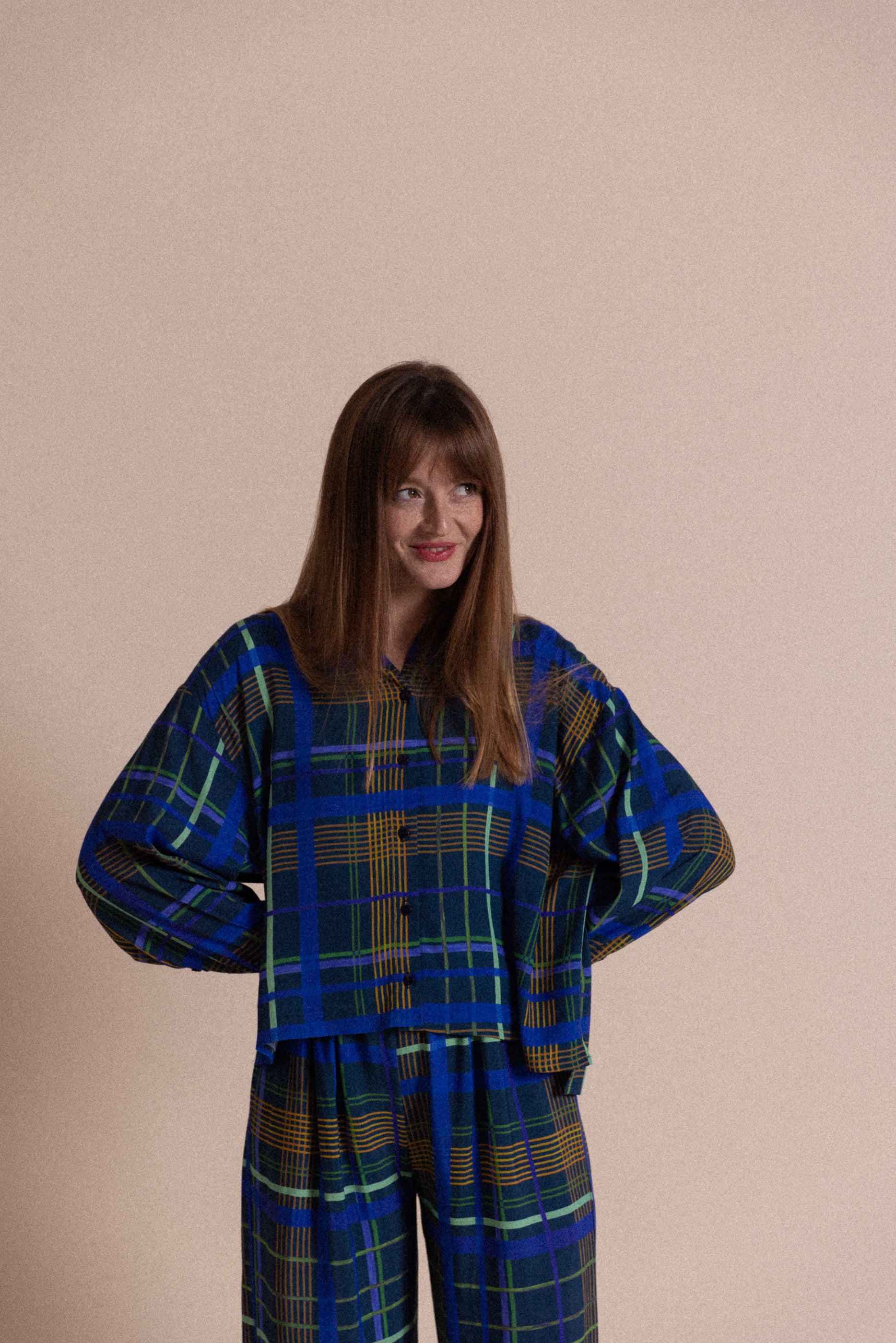 Blouse col mao Barbican