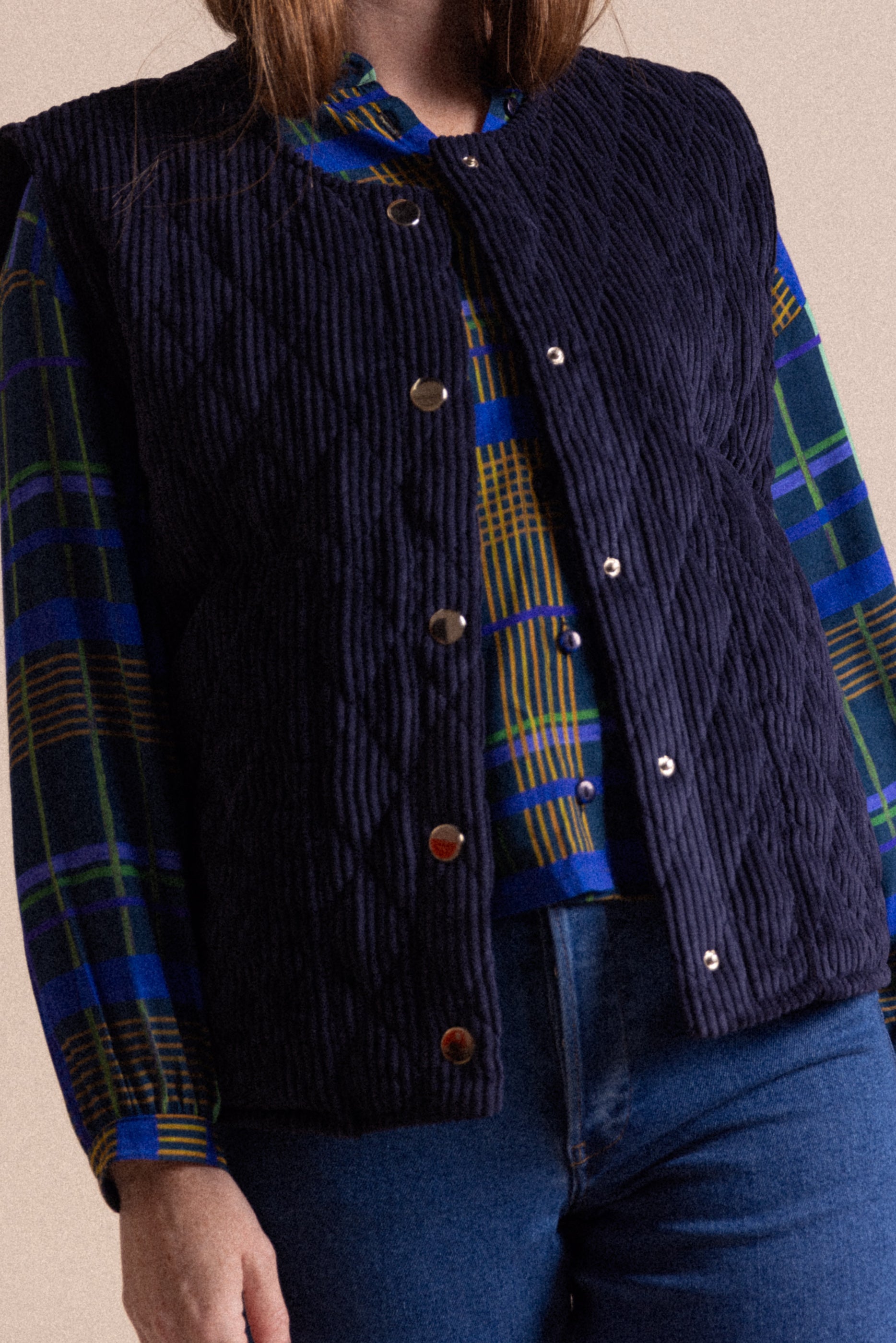 Gilet sans manches Olympia navy