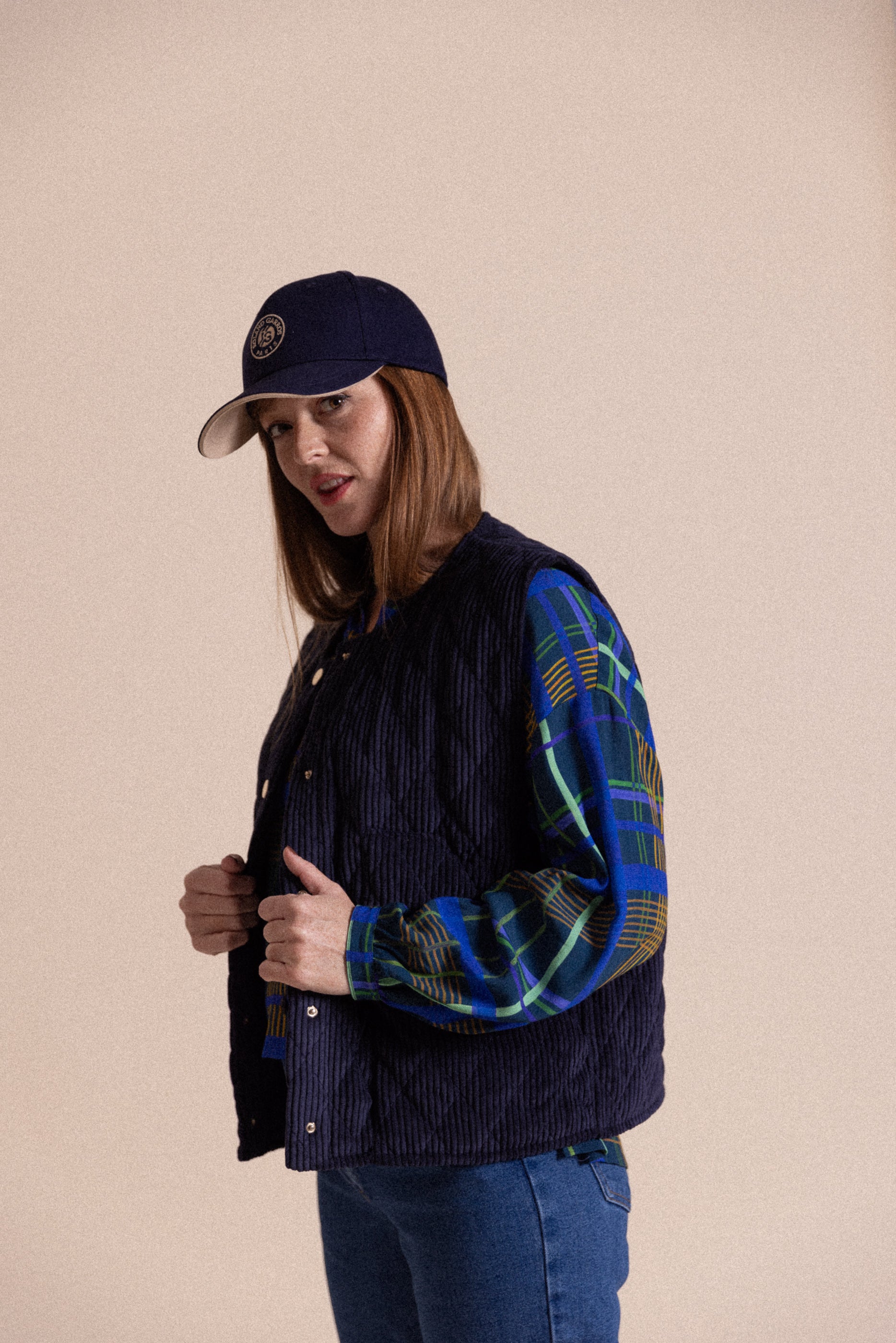 Gilet sans manches Olympia navy