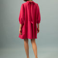 Robe Baby Doll Invitée Framboise