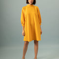Robe Baby Doll Invitée Ocre