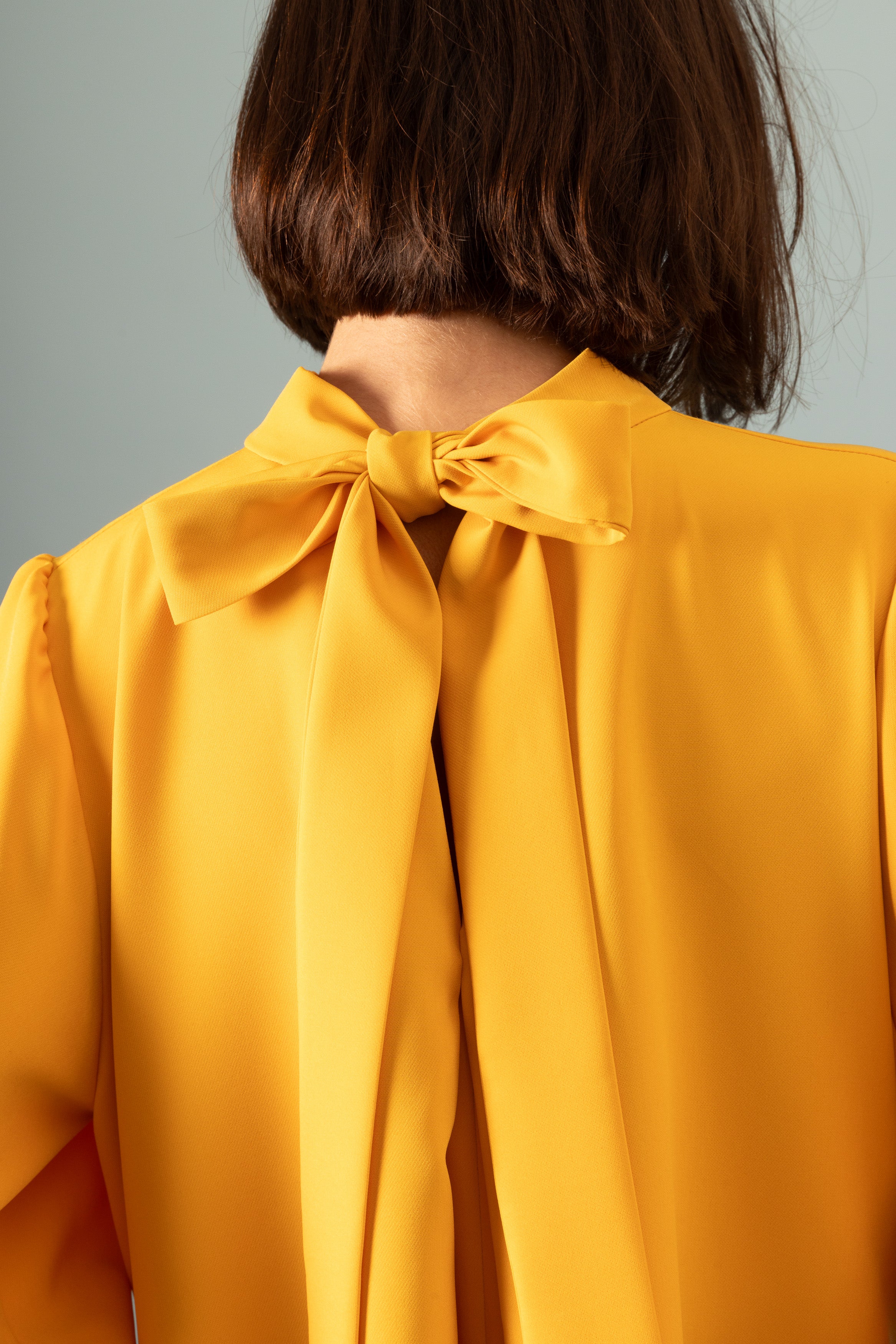Robe Baby Doll Invitée Ocre