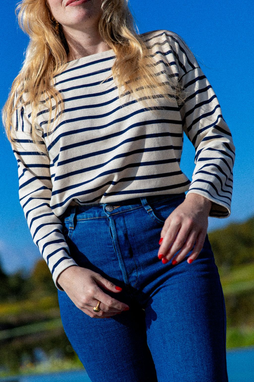 Marinière Azul