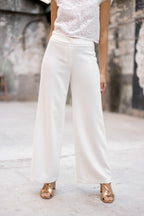 Pantalon ample mariée