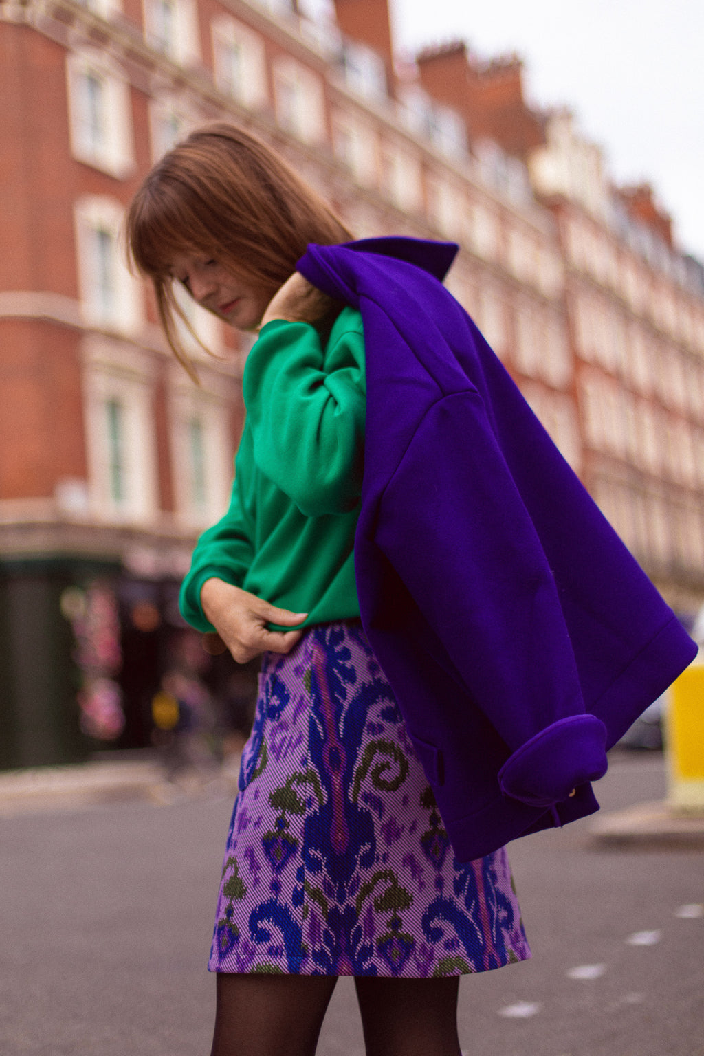 Coupon Laine ultra violet