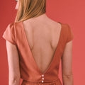 Top Zoé Terracotta