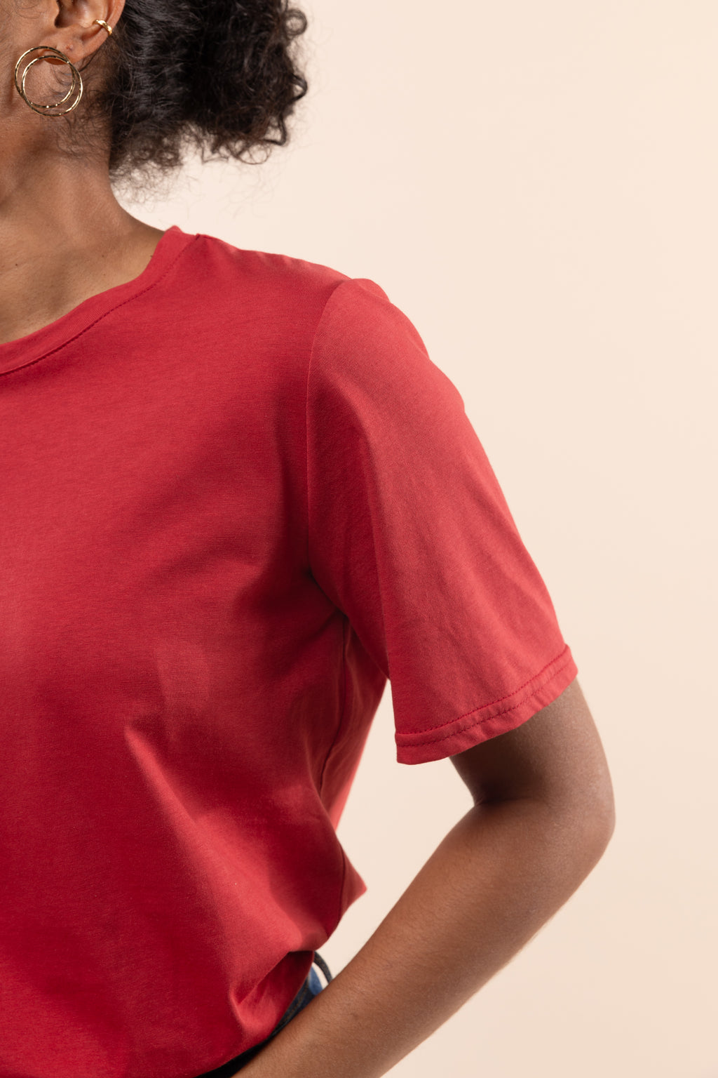 El chico malo Camiseta Peach 