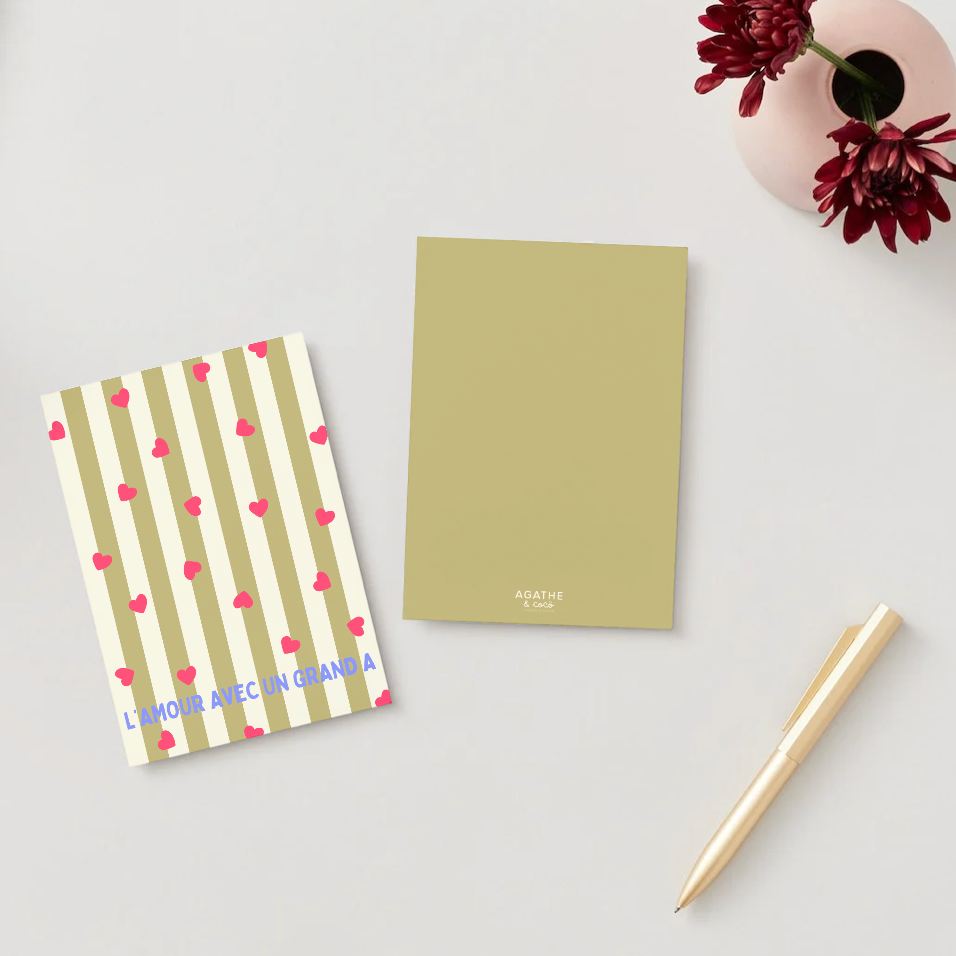 Postcard - LOVE WITH A CAPITAL L