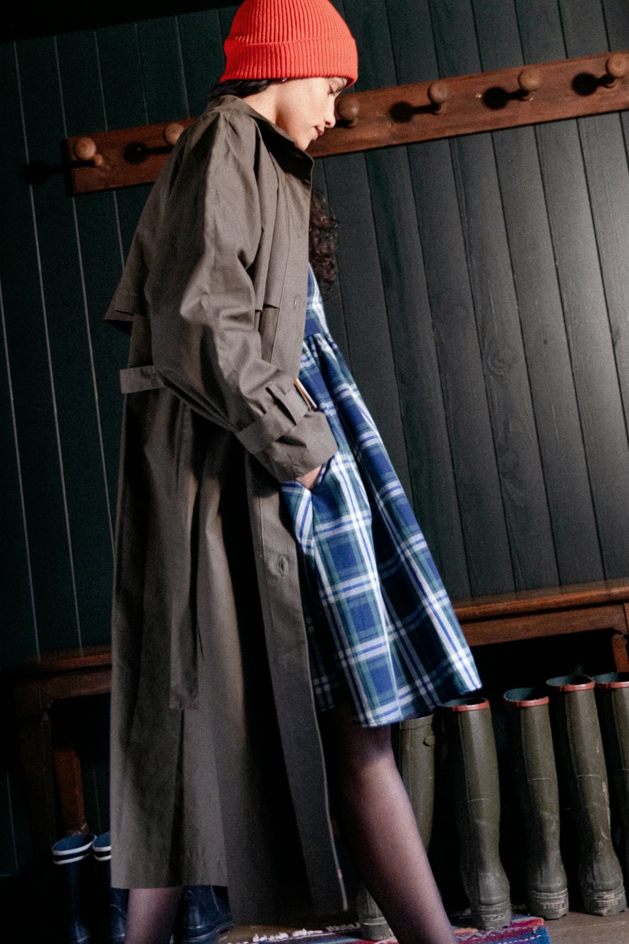 Trench Kaki