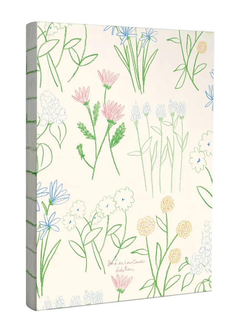 Carnet grand vierge – Fleur