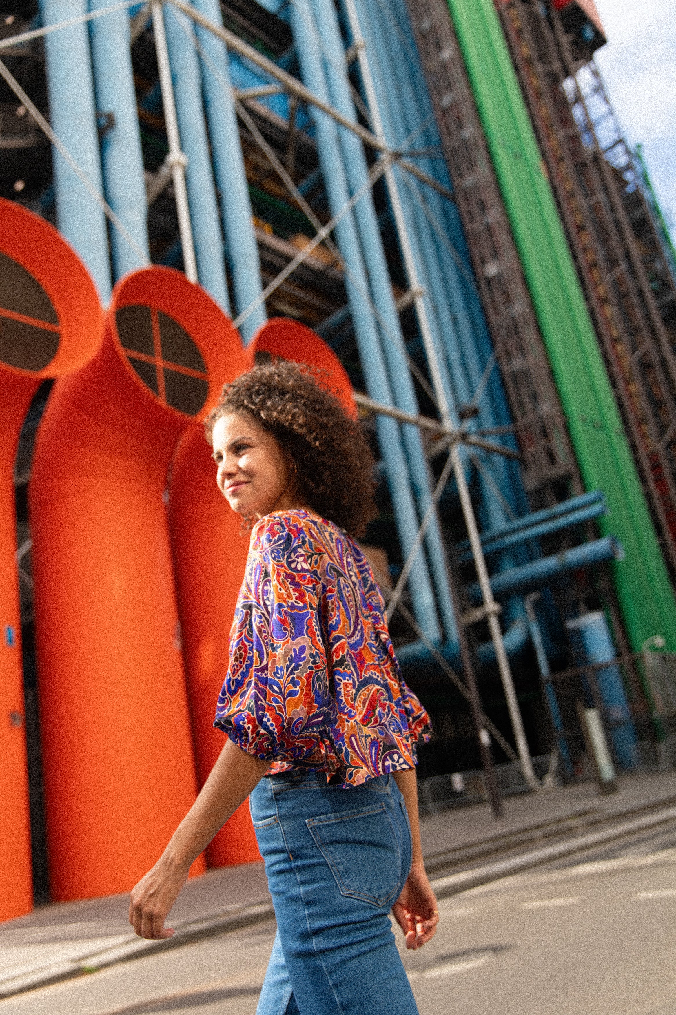 Blouse baby doll Pia