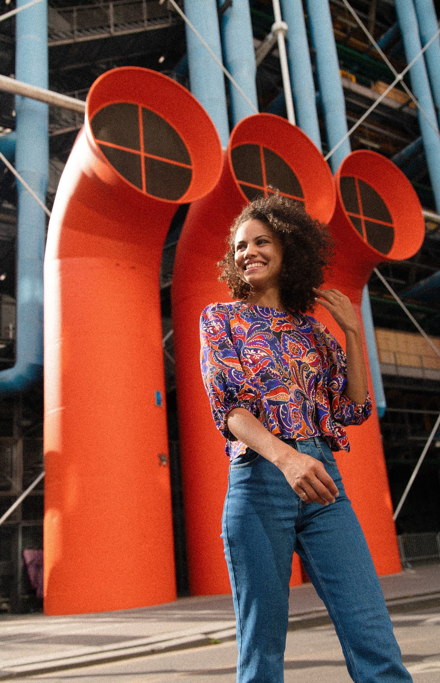 Blouse baby doll Pia