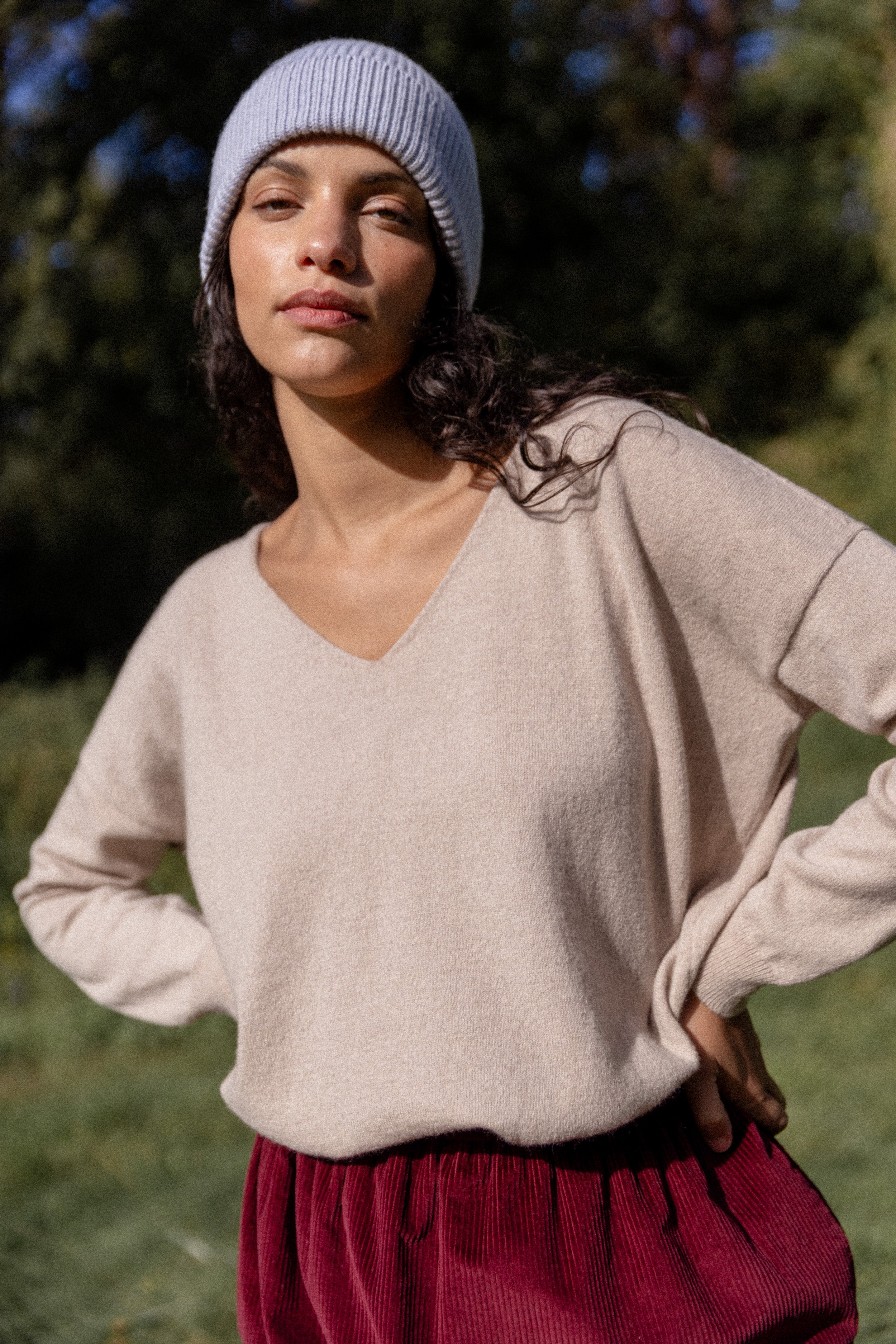 Louise beige sweater