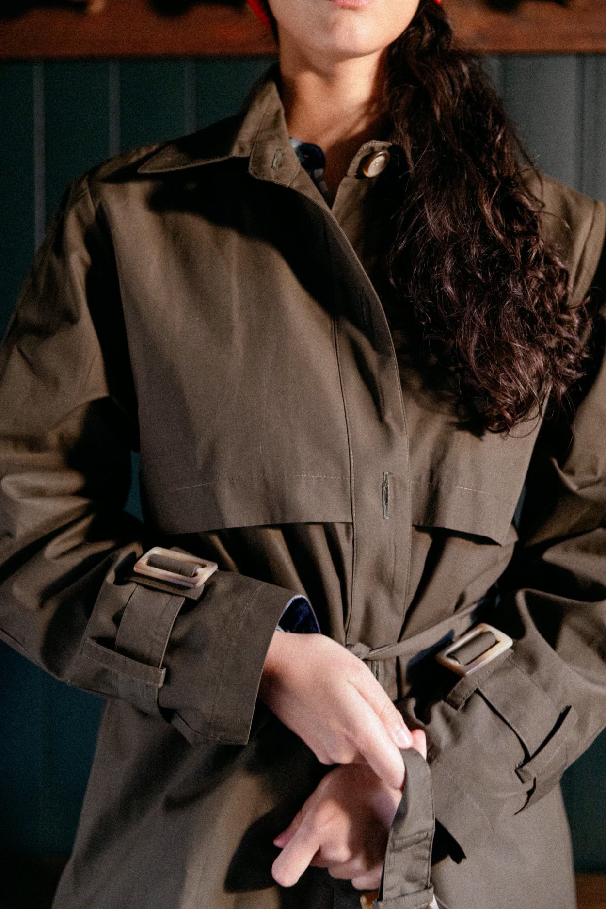 Trench Kaki