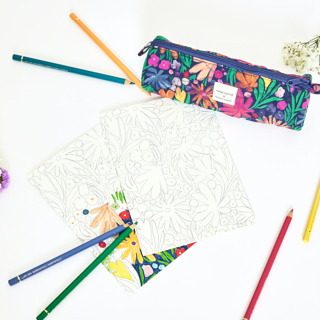 Carte à colorier