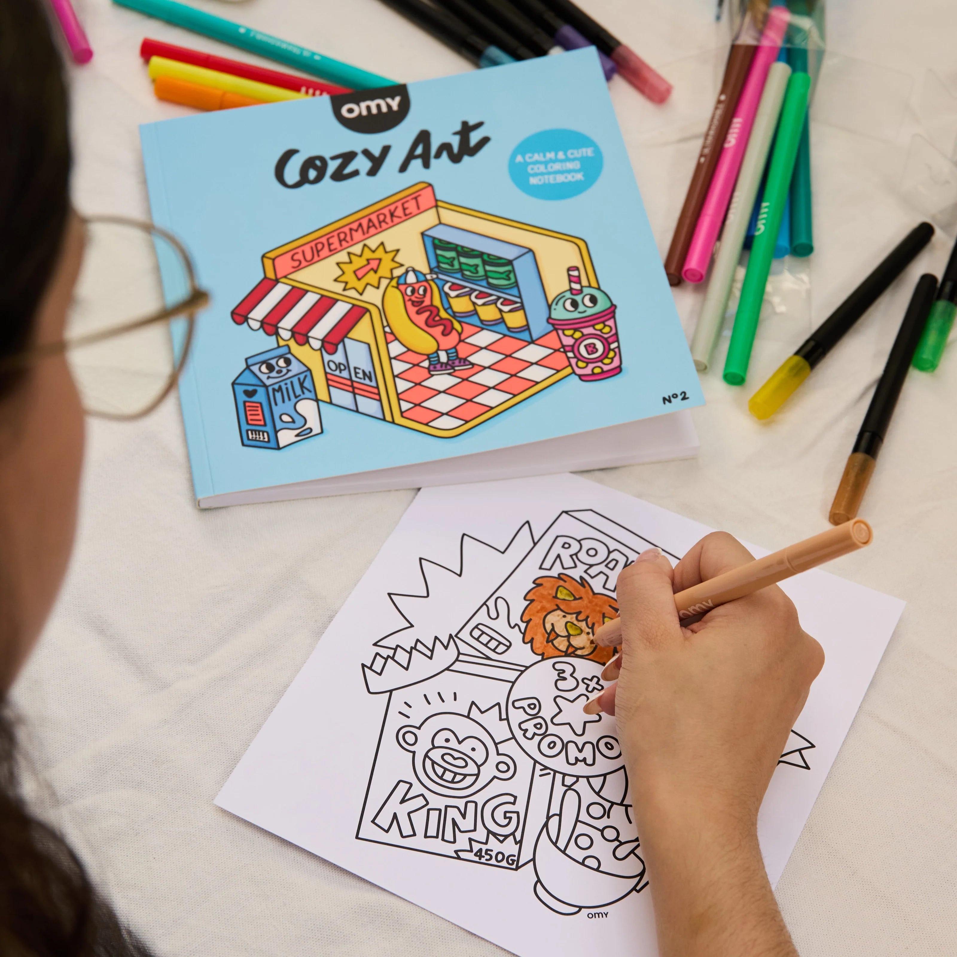 COZY ART - SUPER MARKET Enfant
