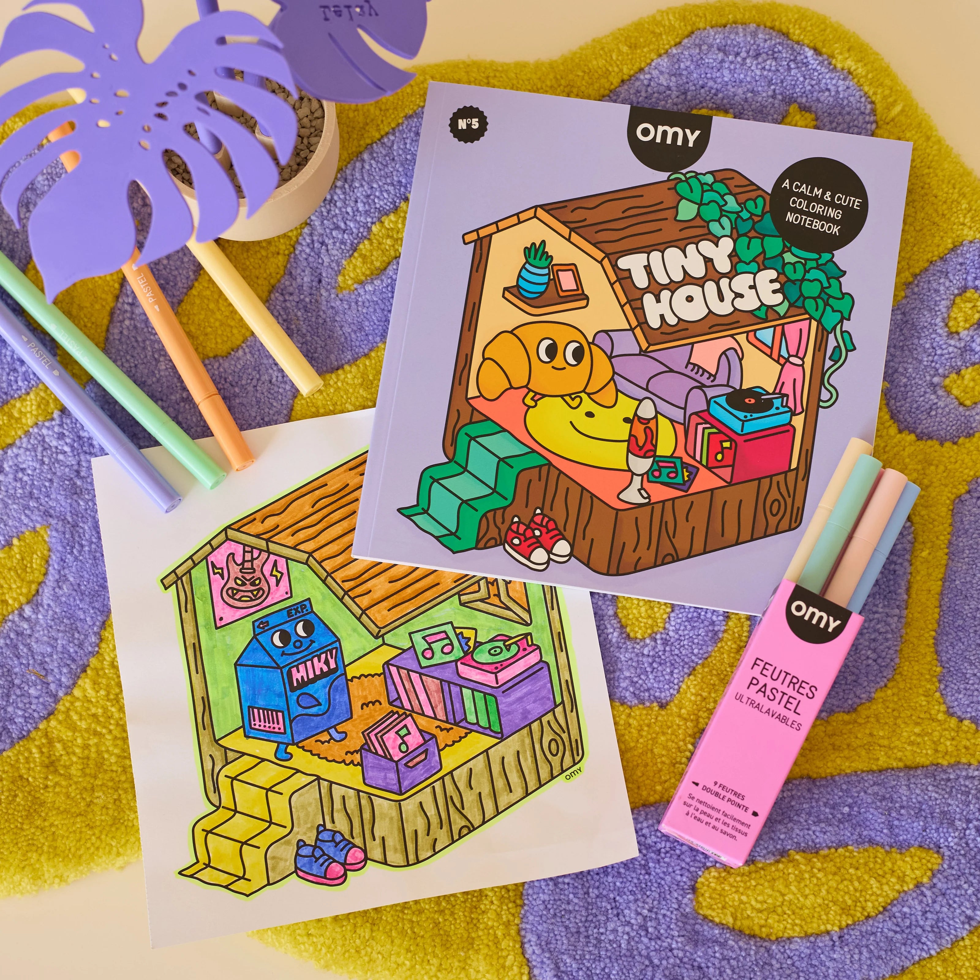 COZY ART - TINY HOUSE Enfant