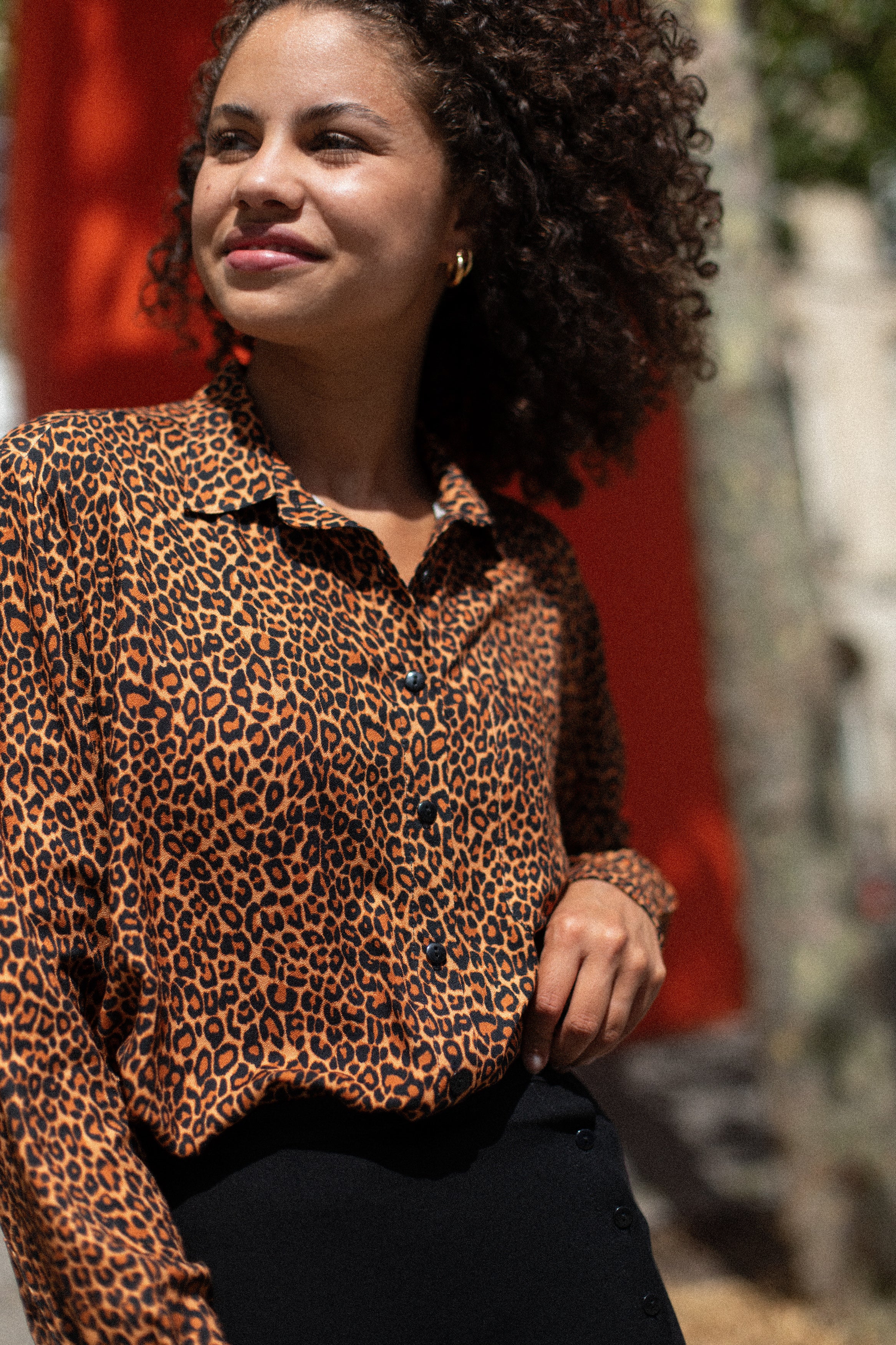Chemise Léopard