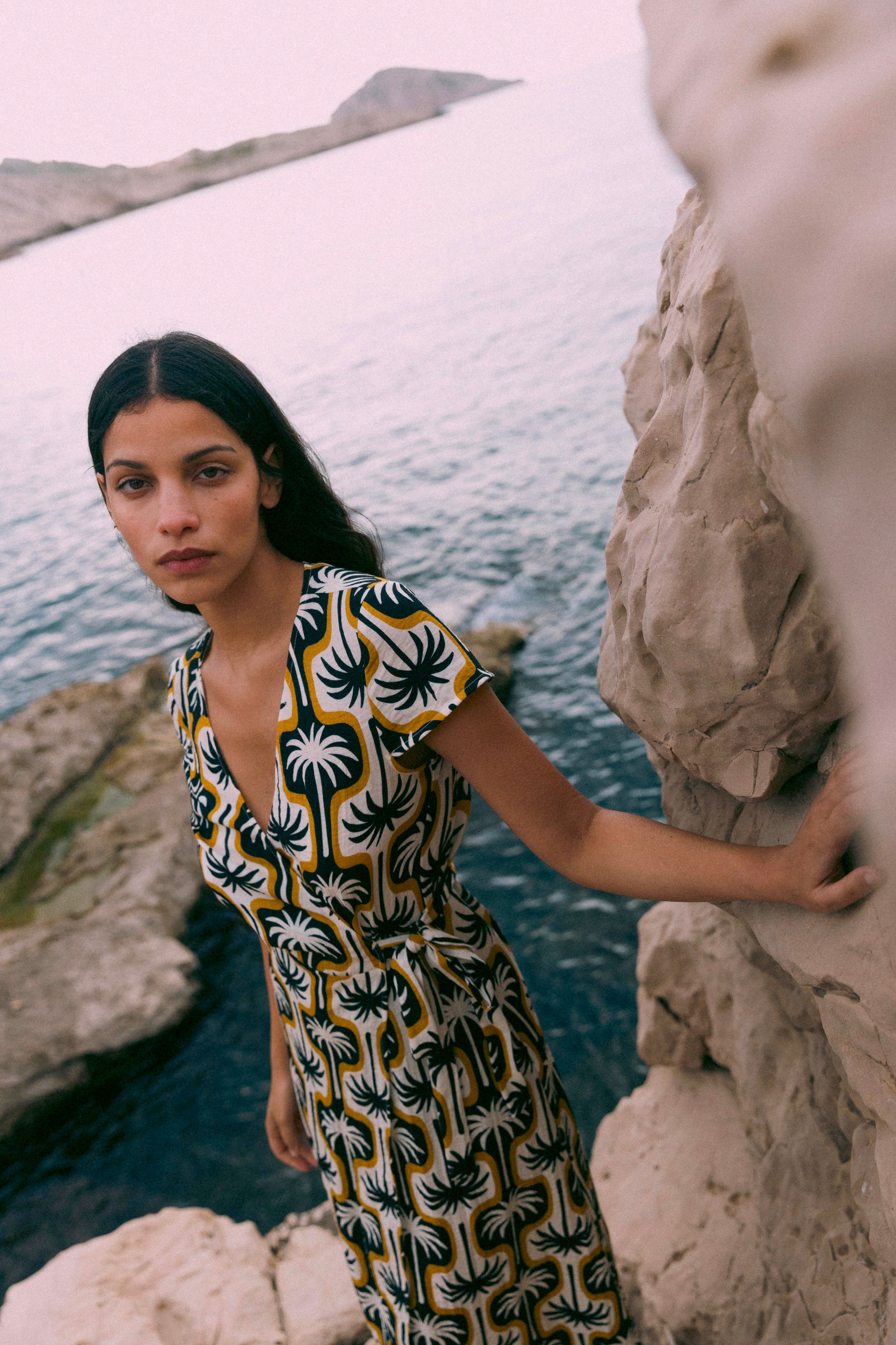 Calisera wrap dress