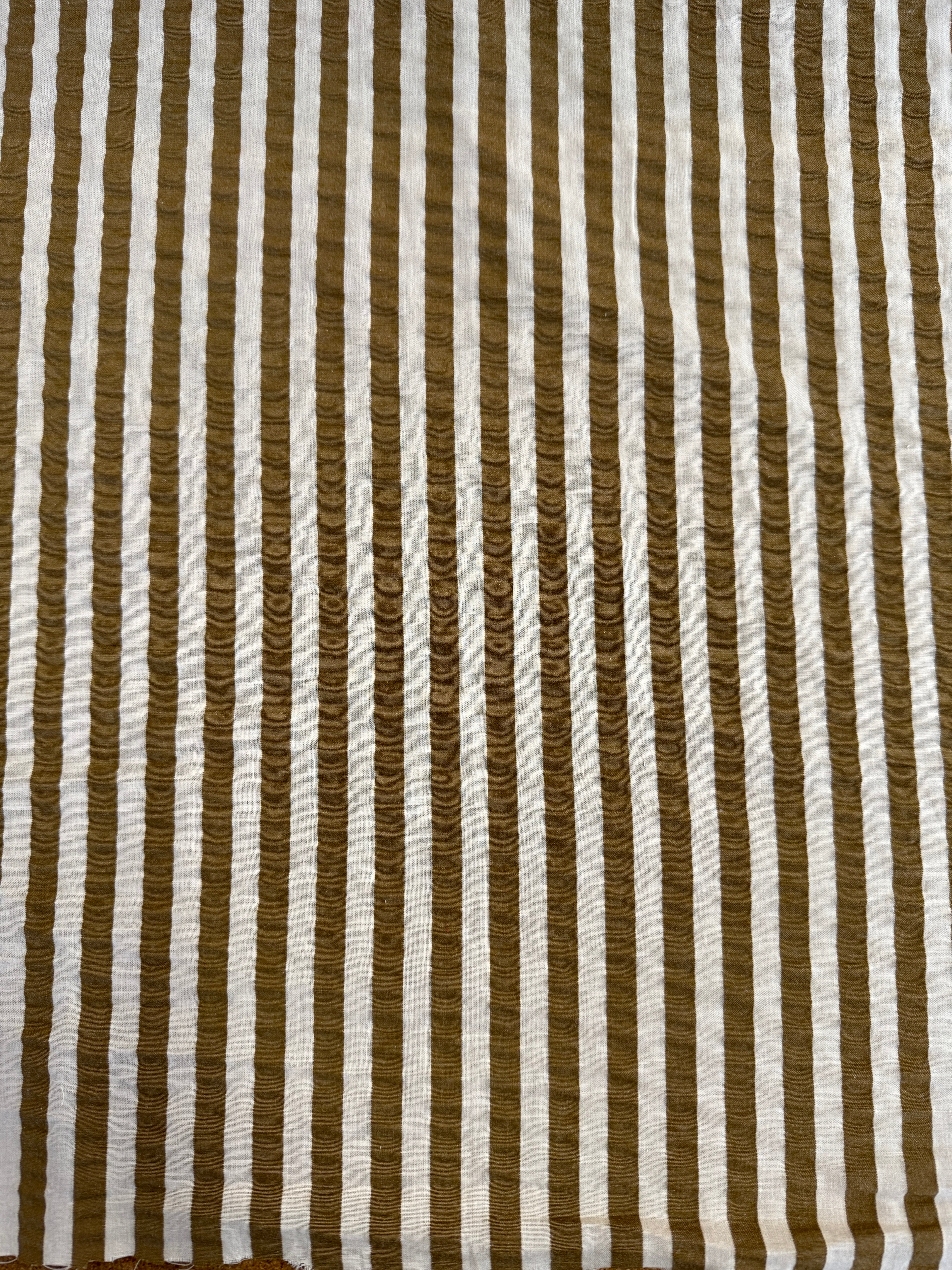 Coupon Rayure toffee