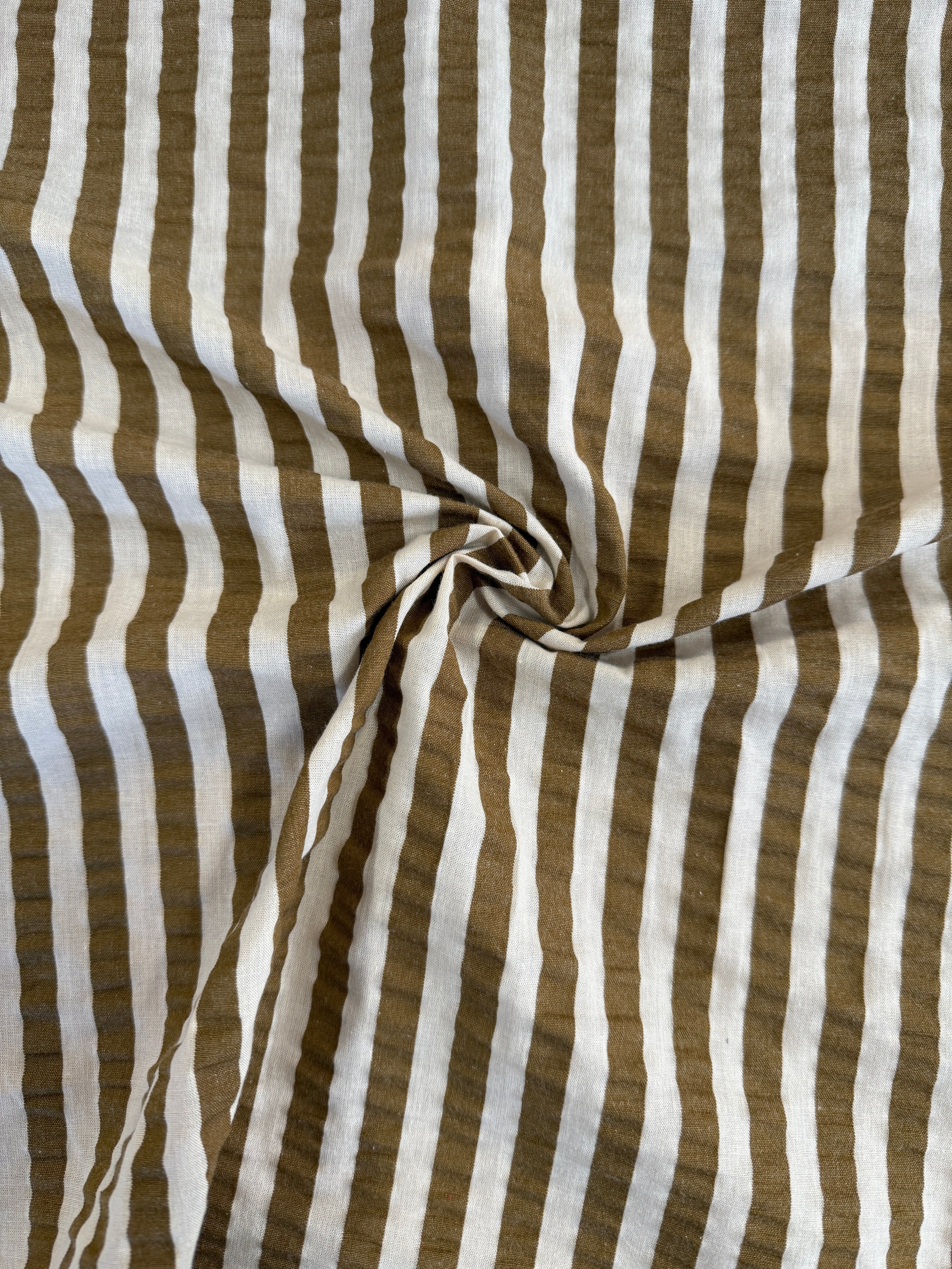 Coupon Rayure toffee