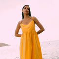 Marisol long strappy dress