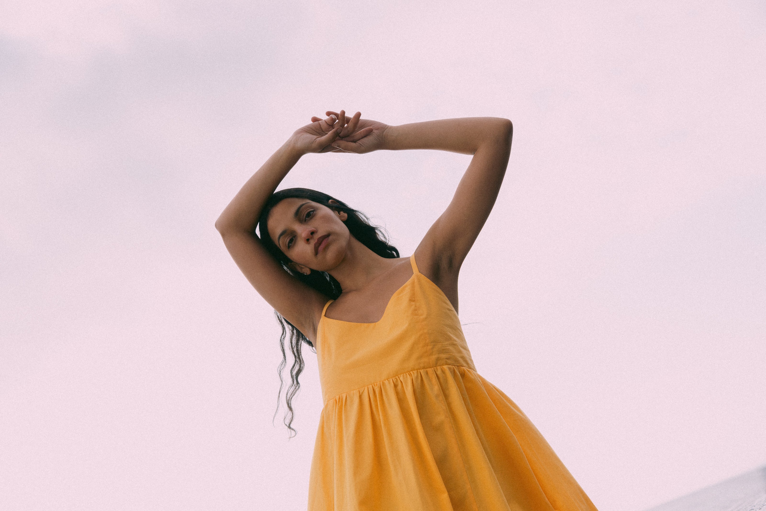Marisol long strappy dress