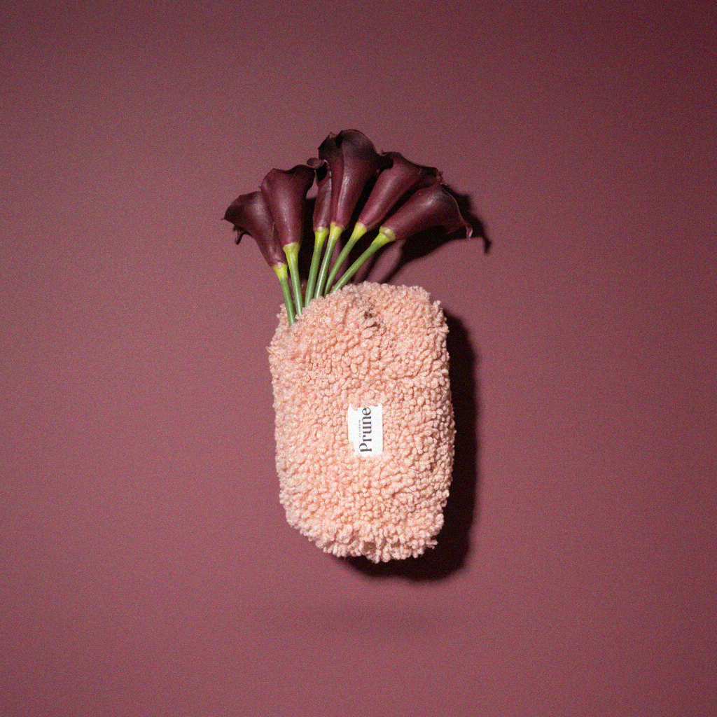 Pink teddy bear pencil case